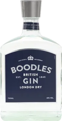 Bouteille de spiritueux : British London Dry Gin de la marque Boodles
