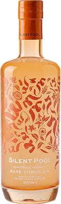 Bouteille de spiritueux : Rare Citrus Gin de la marque Silent Pool