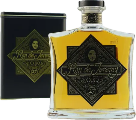 Bouteille de spiritueux : XXXO Solera 27 de la marque Ron de Jeremy