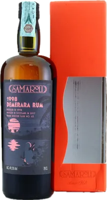 Bouteille de spiritueux : Demerara Rum de la marque Samaroli