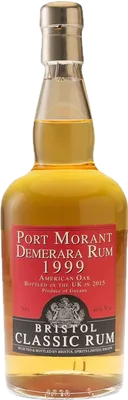 Bouteille de spiritueux : Demerara Rum de la marque Bristol Classic Rum