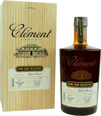 Bouteille de spiritueux : Rare Cask Collection de la marque Clément