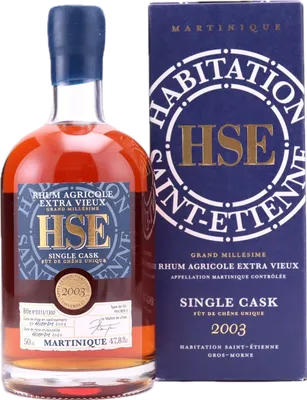 Bouteille de spiritueux : Single Cask (MEB 2020) de la marque Distillerie du Simon