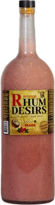 Bouteille de spiritueux : Planteur - Coco Fraise de la marque Rhum Désirs