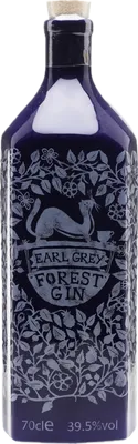 Bouteille de spiritueux : Earl Grey Gin de la marque Forest 