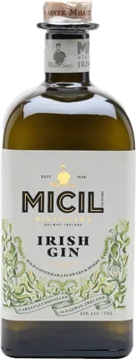 Bouteille de spiritueux : Irish Gin de la marque Micil