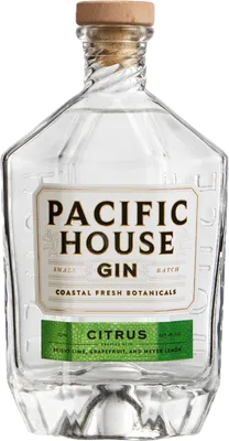 Bouteille de spiritueux : Citrus de la marque Pacific House