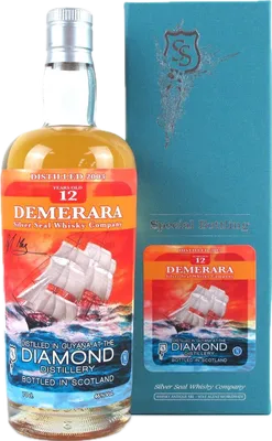 Bouteille de spiritueux : Demerara de la marque Diamond