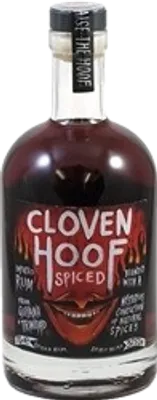 Bouteille de spiritueux : Spiced Rum de la marque Cloven Hoof