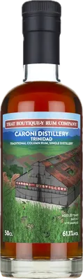 Bouteille de spiritueux : Exclusively bottled for Master of Malt de la marque Caroni