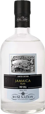 Bouteille de spiritueux : Jamaica White Pot Still 2014 de la marque Rum Nation