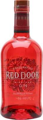 Bouteille de spiritueux : Gin de la marque Red Door