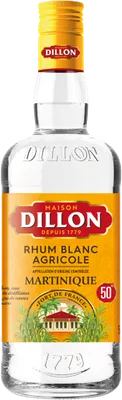 Bouteille de spiritueux : Blanc Agricole 50° de la marque Dillon