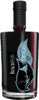 Bouteille de spiritueux : Cranberry Gin de la marque Black Fox