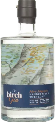 Bouteille de spiritueux : Navy Strength de la marque Birch Gin 