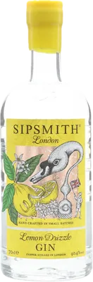 Bouteille de spiritueux : Lemon Drizzle Gin de la marque Sipsmith