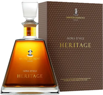 Bouteille de spiritueux : Heritage Hors d'Age de la marque Santos Dumont