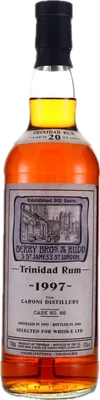 Bouteille de spiritueux : Trinidad Rum (Selected for Whisky-E LTD) de la marque Caroni