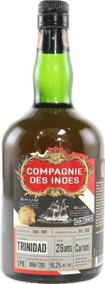 Bouteille de spiritueux : Trinidad (Bottled for Belgium) de la marque Caroni