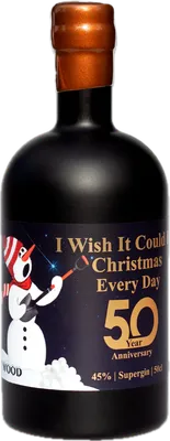 Bouteille de spiritueux : Roy Wood - I Wish It Could Be Christmas Every Day Supergin de la marque Nelson's