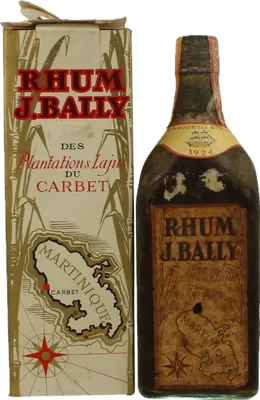 Bouteille de spiritueux : Plantation Lajus du Carbet de la marque J. Bally
