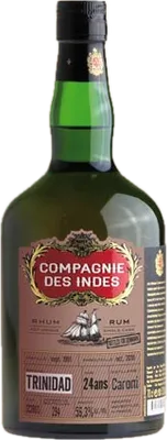 Bouteille de spiritueux : Trinidad 24 Ans Cask Strength – Single Cask (Danemark Only) de la marque Compagnie des Indes