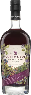 Bouteille de spiritueux : Hedgerow Gin de la marque Cotswolds 