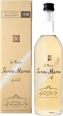 Bouteille de spiritueux : Santa Maria Gold de la marque Okinawa