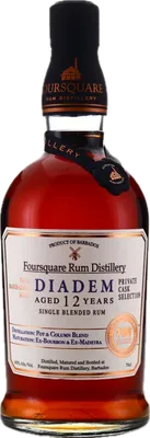 Bouteille de spiritueux : Private Cask Selection Diadem (The Whisky Exchange) de la marque Foursquare