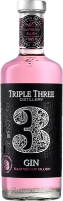 Bouteille de spiritueux : Raspberry Blush de la marque Triple Three