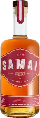 Bouteille de spiritueux : Kampot Peper de la marque Samai