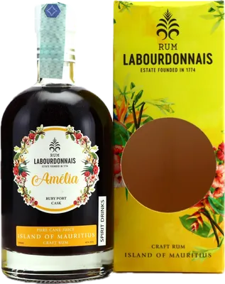 Bouteille de spiritueux : Amélia Ruby Port Cask de la marque Labourdonnais