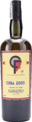 Bouteille de spiritueux : Cuba Rum de la marque Samaroli