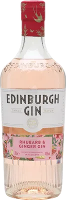Bouteille de spiritueux : Rhubarb & Ginger Gin de la marque Edinburgh