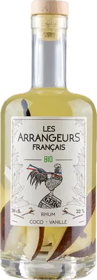 Bouteille de spiritueux : Coco – Vanille de la marque Les Arrangeurs Français