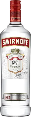 Bouteille de spiritueux : Red Recipe N°21 de la marque Smirnoff