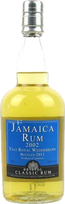 Bouteille de spiritueux : Vale Royal Wedderburn de la marque Bristol Classic Rum