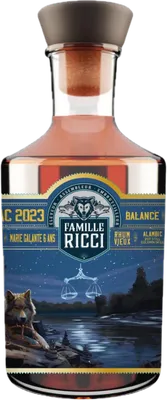 Bouteille de spiritueux : Zodiac Balance de la marque Famille Ricci