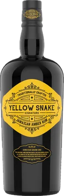 Bouteille de spiritueux : Yellow Snake de la marque Island Signature