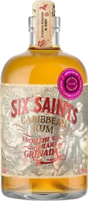 Bouteille de spiritueux : Six Saints Madeira Finish de la marque Grenada Distillers