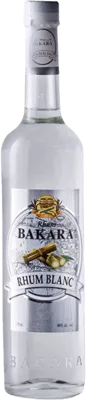 Bouteille de spiritueux : Rhum Blanc de la marque Bakara