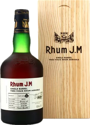 Bouteille de spiritueux : Single Barrel (Ping 14) de la marque Rhum J.M