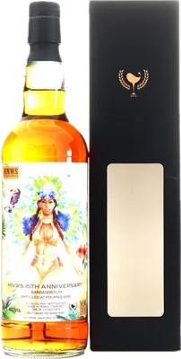 Bouteille de spiritueux : HNWS 15th Anniversary de la marque Foursquare