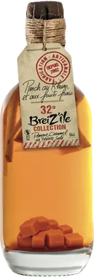 Bouteille de spiritueux : Breiz'île Collection - Pomme Caramel Beurre Salé de la marque Breiz’île