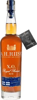 Bouteille de spiritueux : XO Kong Haakon Royal Reserve de la marque A.H. Riise