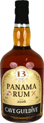 Bouteille de spiritueux : Panama Rum de la marque Cave Guildive