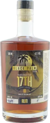 Bouteille de spiritueux : Vanilla de la marque Black Palm Rum