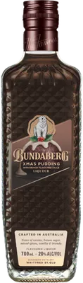 Bouteille de spiritueux : Xmas Pudding de la marque Bundaberg