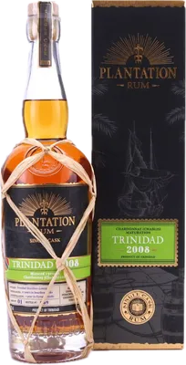 Bouteille de spiritueux : Trinidad de la marque Plantation