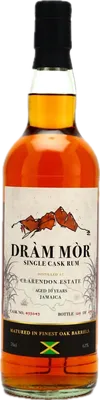 Bouteille de spiritueux : Single Cask Rum de la marque Clarendon